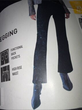 Serra Women's Boot Cut Jeggings Spandex High-Rise Waist Slim Fit Size XL/ 16-18